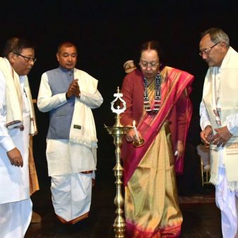 Guv inaugurates celebration of 100 years of Manipuri Dance Santiniketan and Festival of Dance-Drama