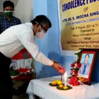MIC condoles Dr Soibam Ibocha’s demise
