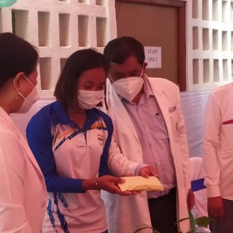 Sushila Chanu inaugurates treadmill test and Holter system