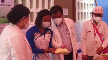 Sushila Chanu inaugurates treadmill test and Holter system