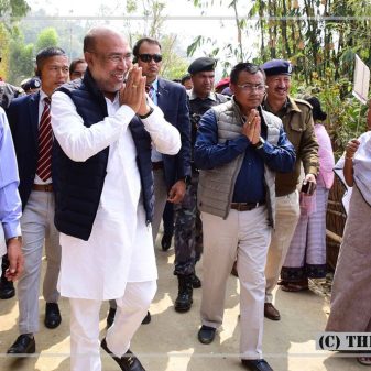 Biren inspects Pumlen Pat, Mondum Mahadev