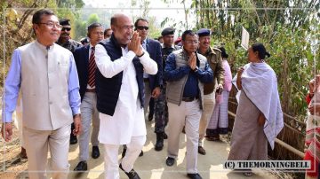 Biren inspects Pumlen Pat, Mondum Mahadev