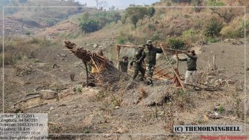 21 huts constructed inside Nongmaiching RF destroyed