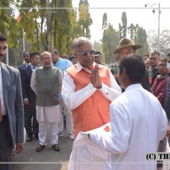 Raj Bhavan bids adieu to outgoing Guv La Ganesan