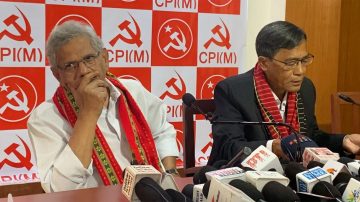 BJP using money & muscle power to win Tripura polls: Sitaram Yechury