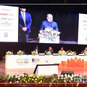 CM highlights State’s vast potential at B20 meet
