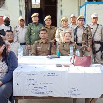 Woman arrested with 5.115 kg of Brown Sugar