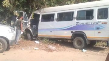 Driver killed, 15 polling staff injured in Nagaland
