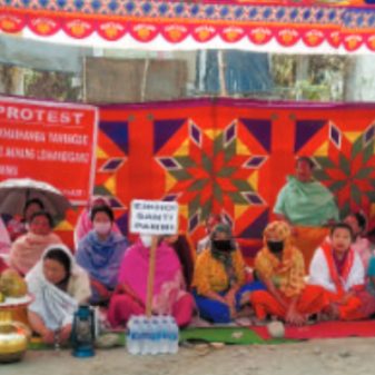 Sit-in staged against IED blast