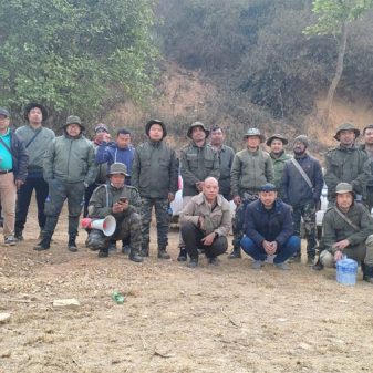 Traces of mass hunting, tree platforms detected in Nongmaiching Reserved Forest
