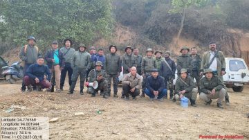 Traces of mass hunting, tree platforms detected in Nongmaiching Reserved Forest