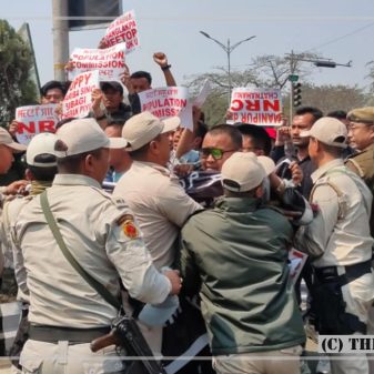 Cops thwart students’ bid to storm Raj Bhavan, CM’s Bungalow