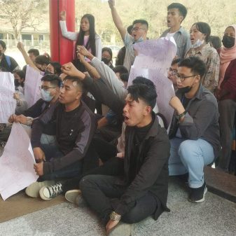 DMU students go berserk, storm VC office