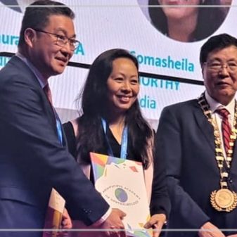 Dr Surpriya Hawaibam bags Asia Pacific Ophthamology award
