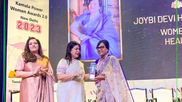 Heikrujam Joybi bestowed with Kamala Power Women Award