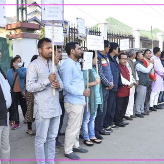 MPCC stages protest as Rahul Gandhi awarded 2-yr jail term in defamation case