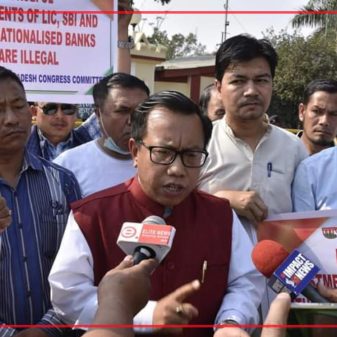 Congress protests against ‘favouritism’ to Adani