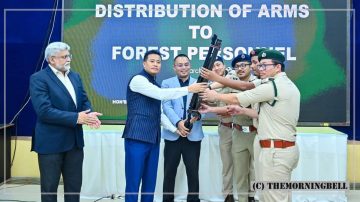 Forest guards now equipped with arms