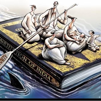 If fraternity is a constitutional virtue, politics of the day is divorced from Constitution