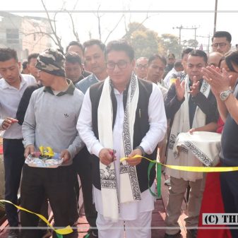 MLA Arunkumar hands over hanging bridge