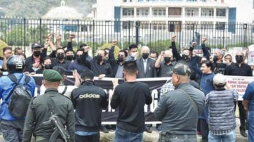 MPCC storms Assembly on “Save Democracy” demand