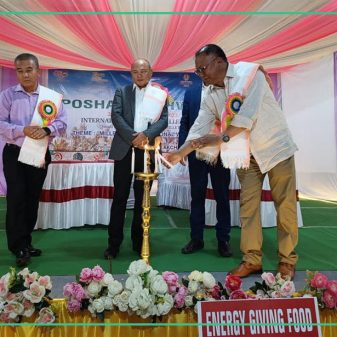 Poshan Pakhwada held at Kakching