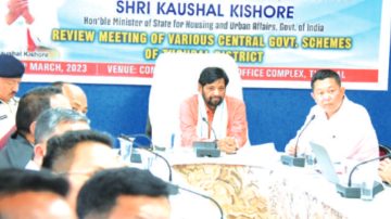 Union Minister Reviews Schemes in Tbl