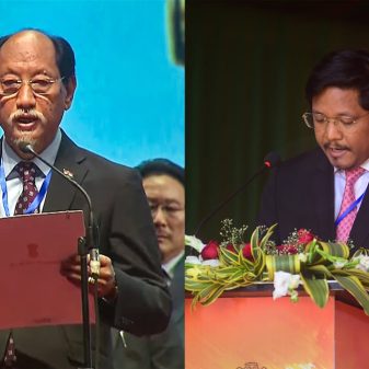 Rio, Sangma sworn in as CMs again in Nagaland, Meghalaya