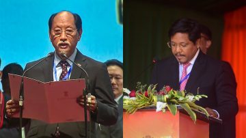 Rio, Sangma sworn in as CMs again in Nagaland, Meghalaya