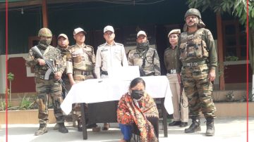 Woman apprehended with Brown Sugar