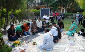 Blessing ceremony of PU WA The Golden Biblion held