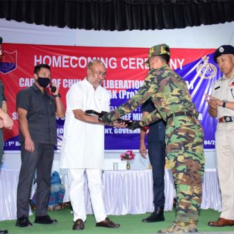 36 CKLA, 1 PREPAK (Pro) cadres surrender; CM welcomes