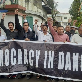 MPCC stages protest demonstration