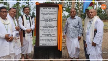Foundation stone for Sanamahi Sanglen laid in Bangladesh