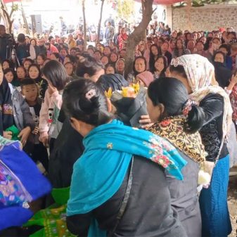 Slain Juvenile dead body claimed, funeral performed at Motbung