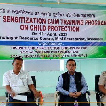 Child protection training held in Bishnupur