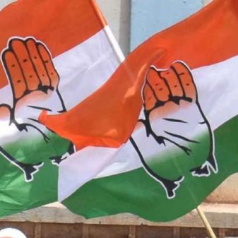 Congress stages Satyagraha Sabha protest