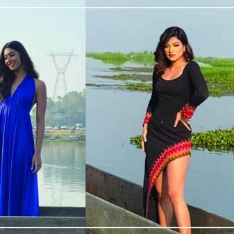 Femina Miss India finalists strike pose at Loktak Lake