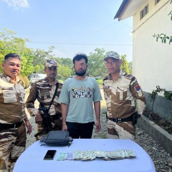 Myanmar national sans valid documents arrested