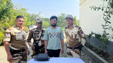 Myanmar national sans valid documents arrested
