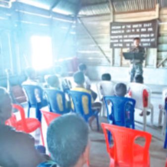 Lecture on prevention of Malaria, organic farming held