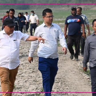 Awangbow takes stock of Singda Dam
