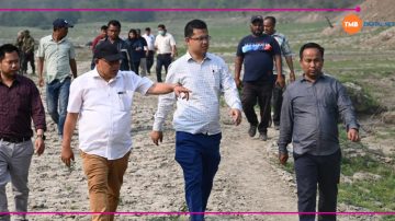 Awangbow takes stock of Singda Dam