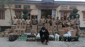 Kakching Police seizes huge quantity of IMFL