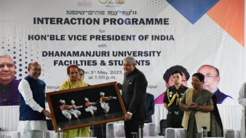 NE’s devt key to India’s growth story: VP Jagdeep Dhankhar