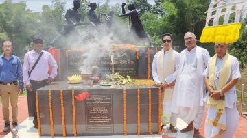 Nupi Lan’s statue unveiled in Assam