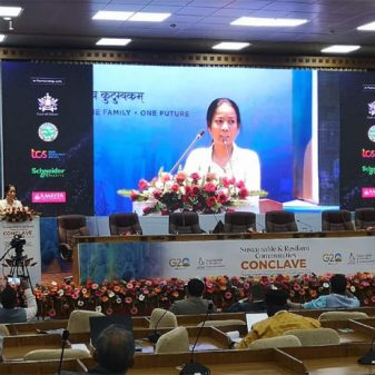 MaolKeki Foundation showcases integratedagriculture, healthcare services at C20 Conclave