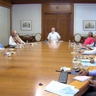 Amit Shah meets PM Modi, briefs over Manipur violence