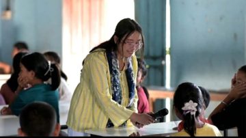 Mental Health Advocate Deepika Mayanglambam Shines a Spotlight on Child Well-being at Manipur Relief Camp
