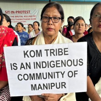 Massive protest against killing of Indian Army soldier in State
